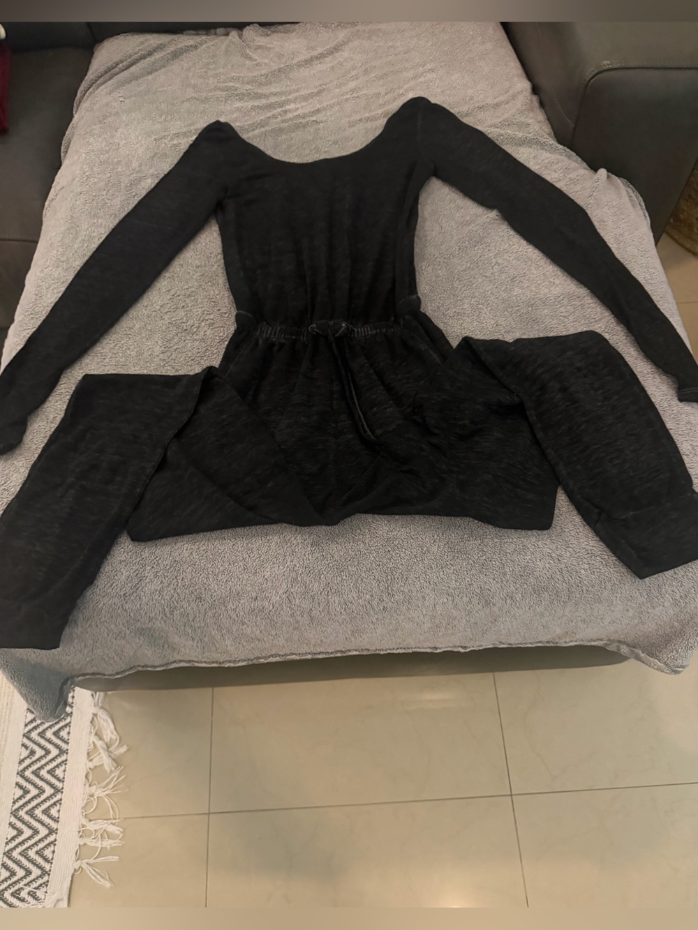 Planet Gold Black Sheer Jumpsuit